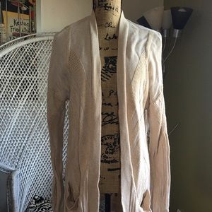 LUCKY BRAND Oversized Knitted Cardigan w/ pockets